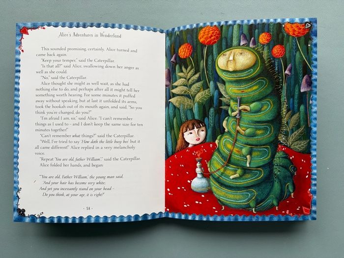 Alice in Wonderland by Lewis Carroll - Miles Kelly Illustrated Hardback Book Childrens Kids
