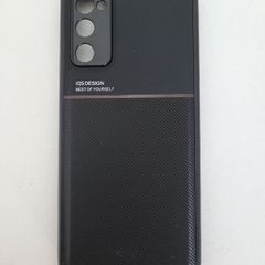 Black Soft Silicone Case for Samsung Galaxy S20 FE Shockproof Metal plate integrated