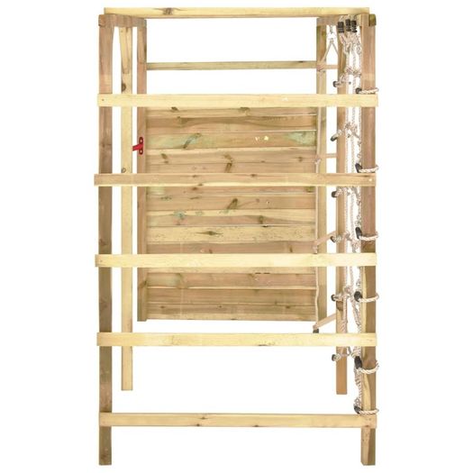 Cimbing Frame 240x100x170 cm Impregnated Pinewood