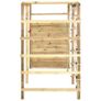 Cimbing Frame 240x100x170 cm Impregnated Pinewood Image 4