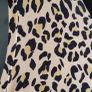 WAREHOUSE leopard print draw-string midi Sz 12 - Bnwt Rrp 55 Image 3