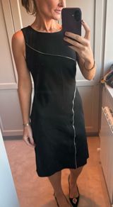 Black and silver party dress