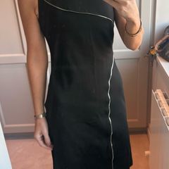 Black and silver party dress