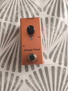 Vintage Phase Guitar Effects Pedal  True Bypass