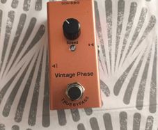 Vintage Phase Guitar Effects Pedal  True Bypass