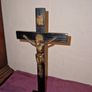 Vintage Crucifix statue Image 4