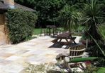 Mint Sandstone Calibrated Hand-Cut Paving Patio Pack B / 15.12m2