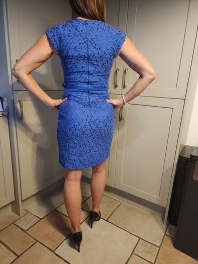 Blue dress