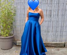 Debs Dress - Blue size 12