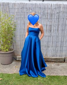 Debs Dress - Blue size 12