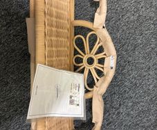 rattan shelf for child's room