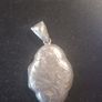 silver locket Image 2