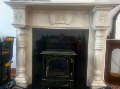 Cast Iron Nestor Martin Oil Burning Stove