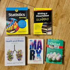 Academic Sociology and Study Skills Books Collection