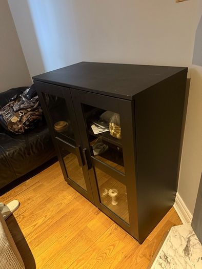 glass front cabinet