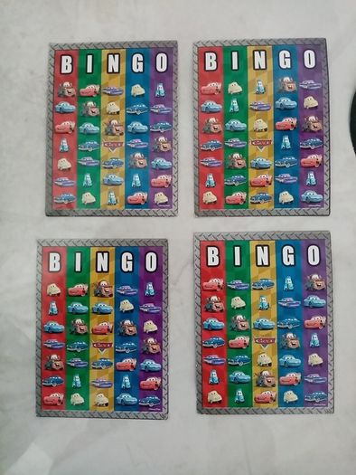 Cars Bingo
