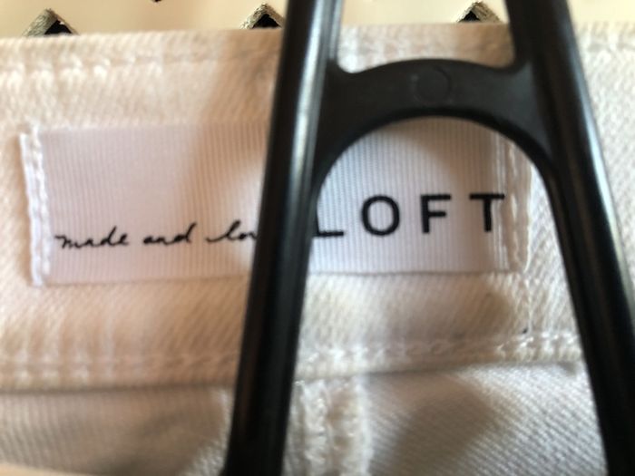 Loft jeans white