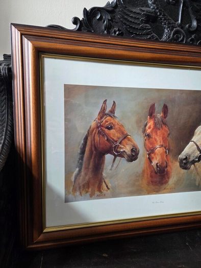 Large "We Three Kings" Framed print