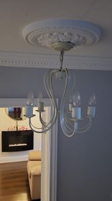 Cream Ceiling hanging lights