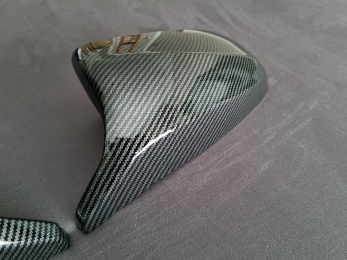 BMW X5 E70 / X6 E71 Carbon Look Mirrors Covers Brand New
