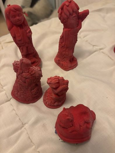 Moulds for Making with Plaster. Wind in the Willows & Diego & Friends & More.