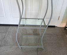 Modern 3-Tier Glass Shelf