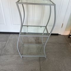 Modern 3-Tier Glass Shelf