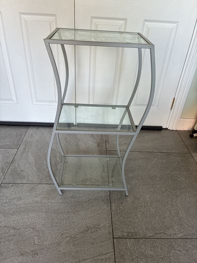 Modern 3-Tier Glass Shelf
