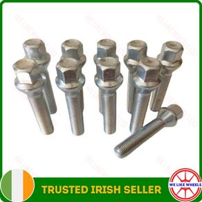 10 x New Extended Bolts (60mm) Fit Audi, VW, Merc, Seat, Skoda (CS10) Delivery