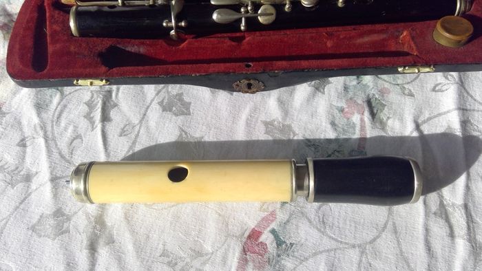 Antique Flute ,  Ivory head