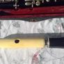 Antique Flute ,  Ivory head Image 3