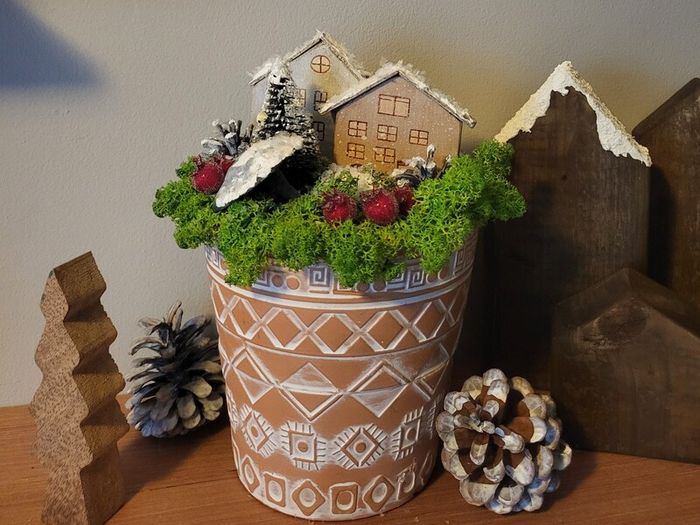Village in a pot!