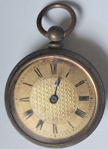 Swiss Fob Watch with cylinder movement  - 1900c