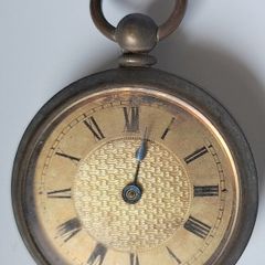 Swiss Fob Watch with cylinder movement  - 1900c
