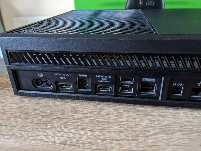Xbox One 500GB console,  boxed with controller and cables.