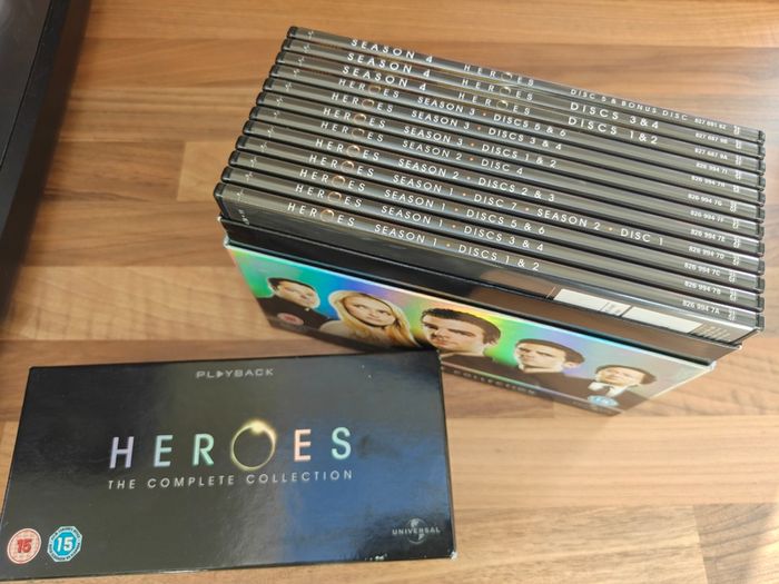Heroes complete dvd set