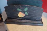 Wooden Desk Letters holder.