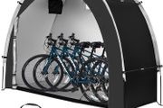 Bike Storage Tent sheds for Outdoor,Waterproof Anti-UV Bike Storage Tent Bicycle Motorcycle Shed Shelter Outdoor Backyard Steel Frame PE Cover Zipper, Arch ZT