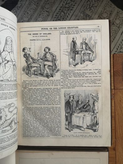 Punch magazines - Rare from 1847 and 1861