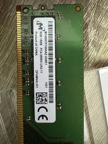 Micron Mta8atf1g64az-2g6e1 8gb Ddr4 2666mhz Dimm Memory Module