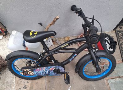 Kids batman black bike
