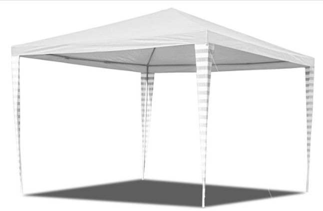 3 x 3 m Gazebo Waterproof Stable High Quality Garden Gazebo Without Side Panels Wedding Marquee UV Protection for Market Camping Weddings Festival