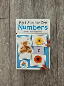 Slide and Learn Numbers Flashcards