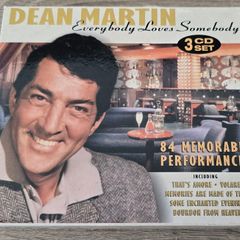 Dean Martin. Everybody Loves Somebody 3 Cd Boxset