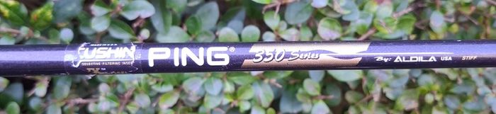 Ping ISI Titanium Karsten Driver 8.5 degree Stiff Flex Aldila 350 Series RH 45 inch shaft
