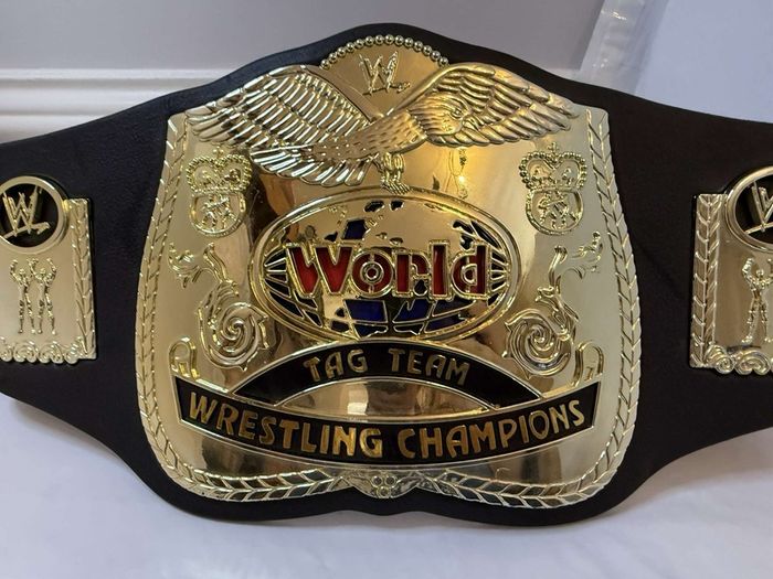 wwe WWF Jakks specific World Tag Team title Kids Foam Belt
