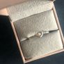 Sterling silver HHN designer pearl ring Image 7