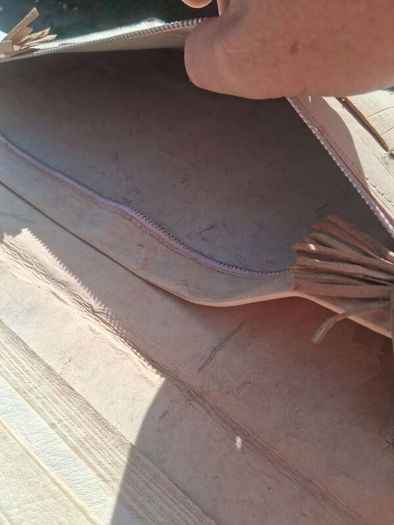 Hand Tooled Leather Presentation Folder