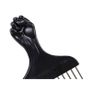 Wide Tooth Afro Pick Comb Long Metal Pin Image 2