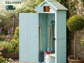 Wooden Shed  Outdoor Tool Storage Cabinet,